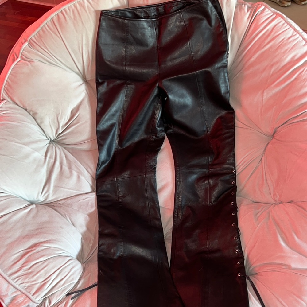Cache leather pants